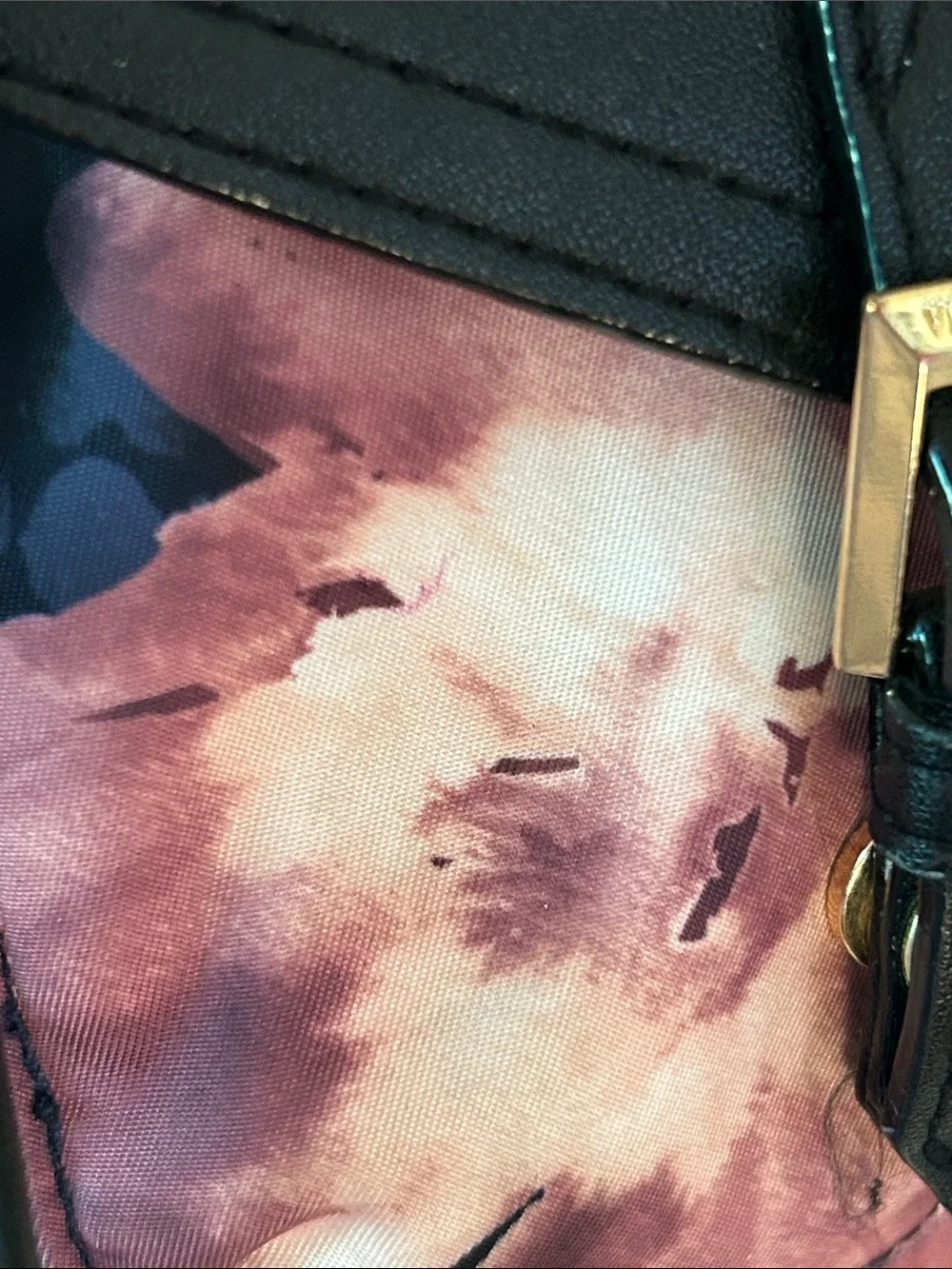 Victoria's Secret Getaway Cargo Backpack Pink Floral Print - Picture 4 of 6